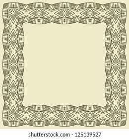 Vector decorative design element