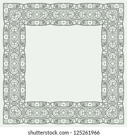Vector decorative design element