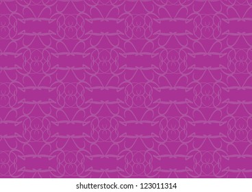 Vector decorative design Vintage background. Vector illustration.