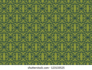 Vector decorative design Vintage background. Vector illustration.