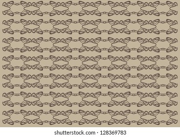 Vector decorative design Vintage background. Vector illustration.