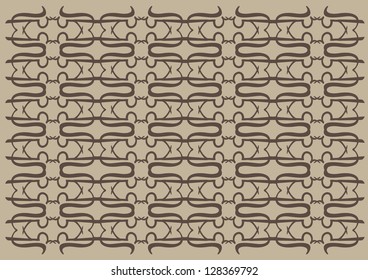 Vector decorative design Vintage background. Vector illustration.