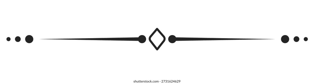 Divisores decorativos de Vector, marcos ornamentales, dibujos de líneas elegantes, divisores vintage, acentos florales, Elementos gráficos, patrones de Vector negro. Elementos para su diseño