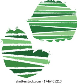 Vector decorative drawing of a cactus. Nature. Sketch, illustration.