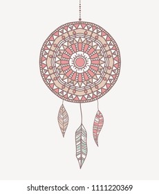 vector decorative dream catcher