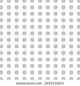 Vector decorative elegant vector seamless pattern design with white background