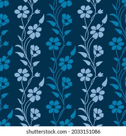Vector decorative floral pattern design