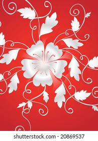vector decorative floral series