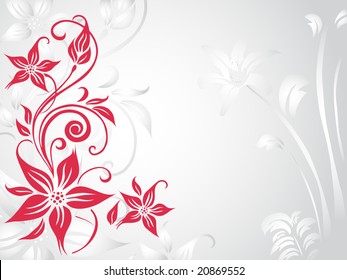vector decorative floral series
