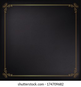 Vector decorative frame