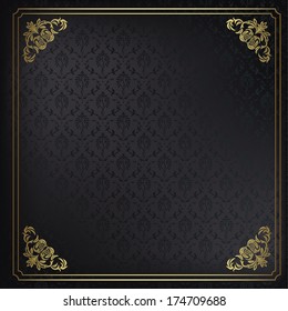 Vector decorative frame