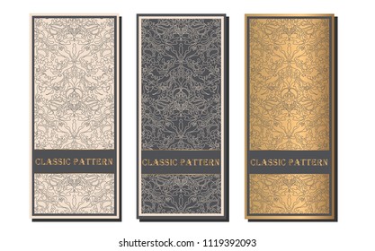 Vector decorative frame. Elegant element for design template, place for text.Floral border. Lace decor for birthday and greeting card, wedding invitation.