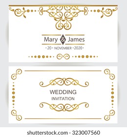 Vector decorative frame. Elegant element for design template, place for text.Floral border. Lace decor for birthday and greeting card, wedding invitation.