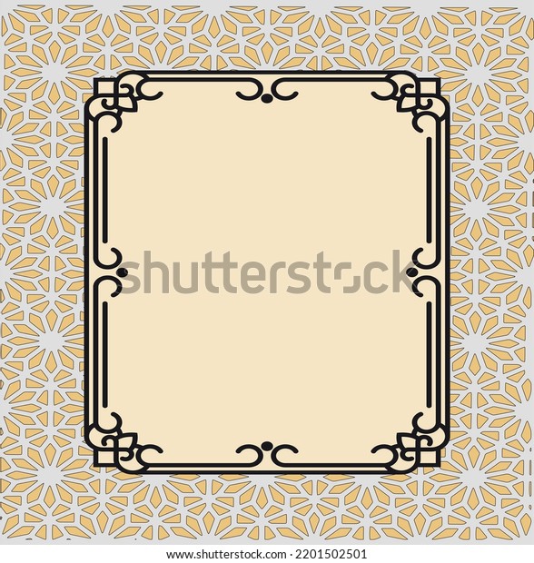 Vector\
decorative frame. Elegant element for design template, pattern\
design border, and frame for your text, flyers, posters, greeting\
cards, banners, and social media\
posts\
\
