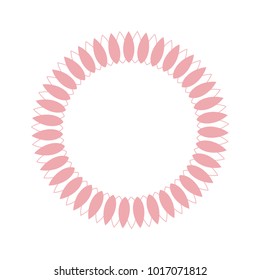 Vector decorative frame  for  greeting, invitation cards design. 