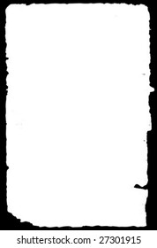 vector decorative frame on white background
