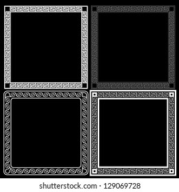 Vector decorative frames