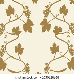vector decorative grape vine elements for design