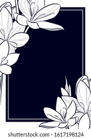 Vector decorative greeting card or invitation design background.