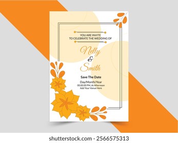 Vector decorative greeting card or invitation design background. floral frame and border decoration. Invitation card, party celebration, greeting cards.