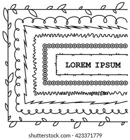 Vector Decorative with Inner and Outer Corners.