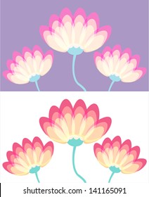 Vector decorative lotus