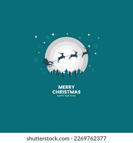 vector decorative of merry christmas Backdrop template