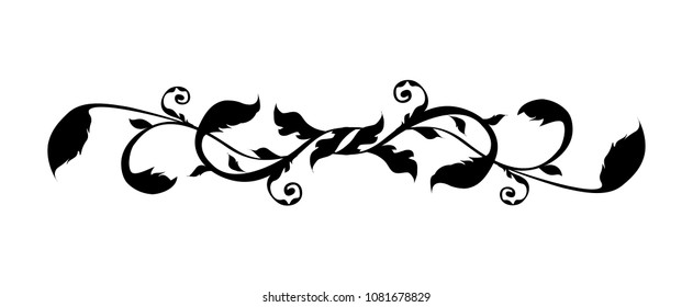 Vector. Decorative ornament .