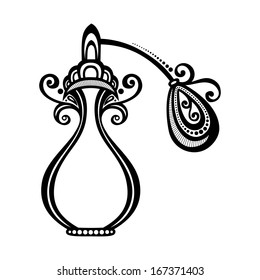 Vector Decorative Ornate Perfume