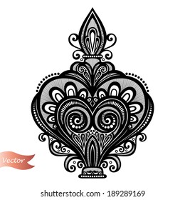 Vector Decorative Ornate Perfume