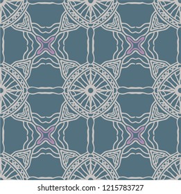 Vector decorative seamless hand drawn pattern on white background. It can be used for textile, ceramic tile, packaging background, wrapping paper, wallpapers and other.
