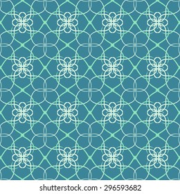 Vector decorative seamless pattern. Abstract background