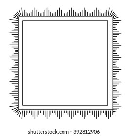 Vector Decorative Square Frame