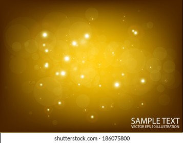 Vector deep space flares background  template - Shiny glittering background  illustration