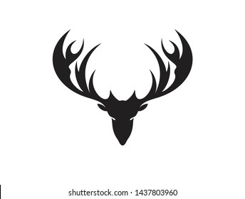 Deer Logo Designs Template Vector Stock Vector (Royalty Free ...