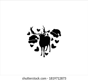VECTOR OF DEER - COMPANY LOGO