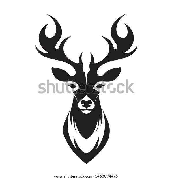 Vector Deer Company Logo Stock Vector Royalty Free 1468894475