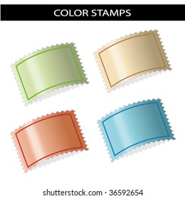Vector deflected stamps