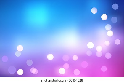 Vector Defocus Rainbow Light Background