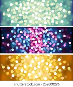 Vector defocused lights