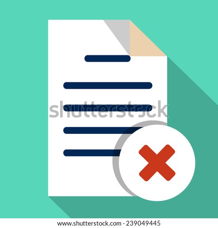 Vector  Delete File Document 