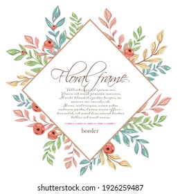 Vector delicate invitations for wedding, marriage, bridal shower, birthday, Valentine's day. Invitation template