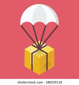 Vector Delivery Icon Global Delivery Concept