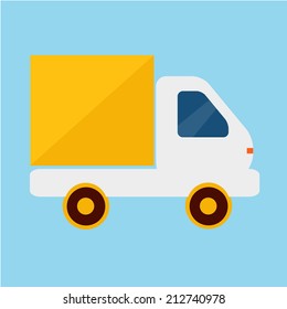 Vector Delivery Truck Icon