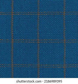 Vector denim fabric texture. Woven fiber in jeans colors. Seamless pattern of textile weave. Repeating linen or cotton texture for projects, wrapping, fabric, cards.