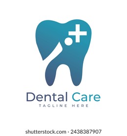 Vector Zahnpflege Logo Design Klinik Logo Vorlage