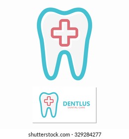 Vector dental icon or logo
