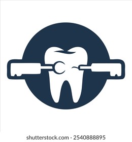 Vector Dental logo design tamplate 