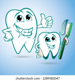 Vector Dentist Illustration