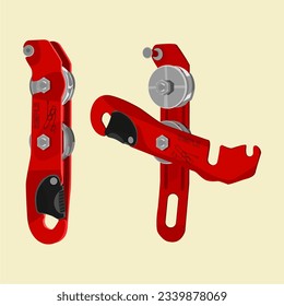 Vector Descender Simple Stop for Caving